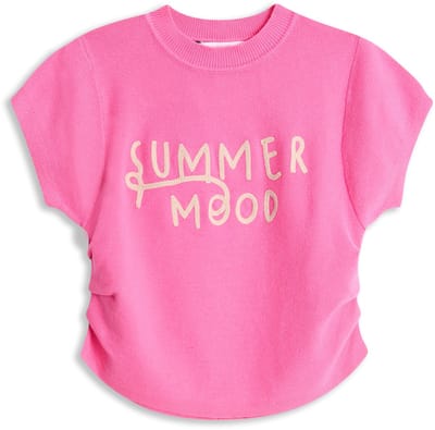 4PRESIDENT T-shirt meisjes - Bubblegum - Maat 86/92 - Meiden shirt