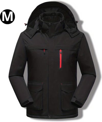 Bovista Verwarmde Jas - Heating Jacket - Thermo Jas - Elektrische Kleding - Jas Met Verwarming - Extra Comfortabel - Dames & Heren - Maat M - Zwart