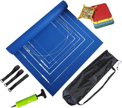 Puzzelmat - Puzzelrol - Puzzels Opbergen - Inclusief Alle Accessoires - Tot 3000 Stukjes - Blauw