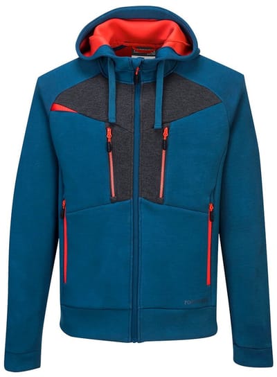 Portwest DX4 Hoodie met rits DX472 - Metro blauw - L