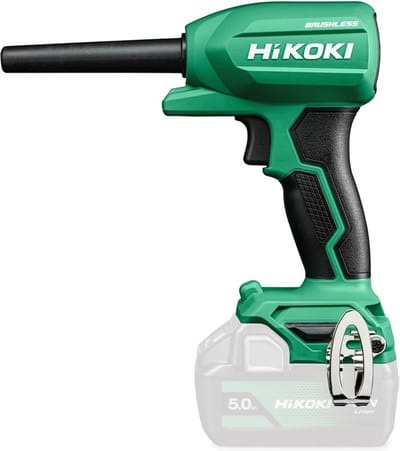 HiKOKI RA18DAW4Z 18V acculuchtblazer borstelloos met variabele blaassnelheid voor reinigen en opblazen