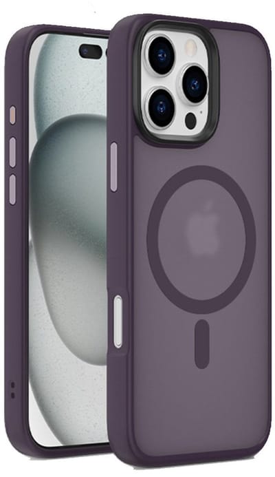 Mobiq Telefoonhoesje geschikt voor iPhone 16 Pro - Geschikt voor Magsafe - Magnetisch opladen