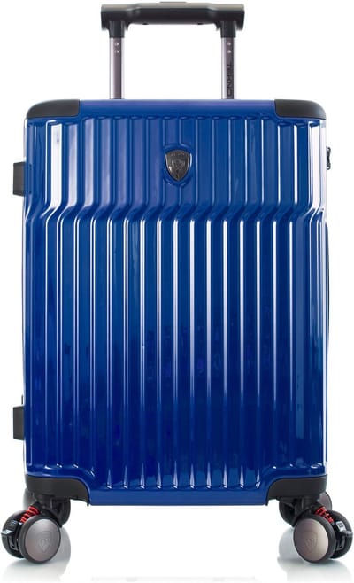 Heys Tekno 4 wielen Cabinewagen S 53 cm Laptopvak - Harde bagage - TSA slot - blue