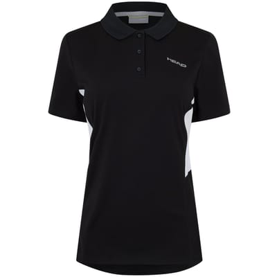 Head Dames/Dames Performance Poloshirt (Zwart)