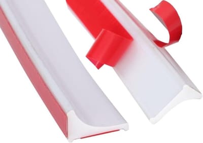 Siliconen afdichtstrip voor douche en badkamer - waterbarrière - kitstrip voor bad en keuken