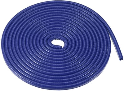Dailygoods- Autodeurrandbeschermer 16.4ft U-Vorm - Universele Pasvorm - Rubber - Bescherming tegen Krassen - Sportieve Uitstraling - Flexibel en Stevig - Deurrandbeschermer