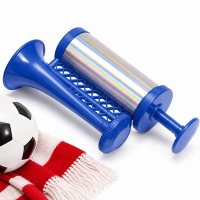 Gas Toeter - Stadiontoeter - Handpompen Persluchthoorn Luchthoorn - voor sportevenementen, feesten - Blauw
