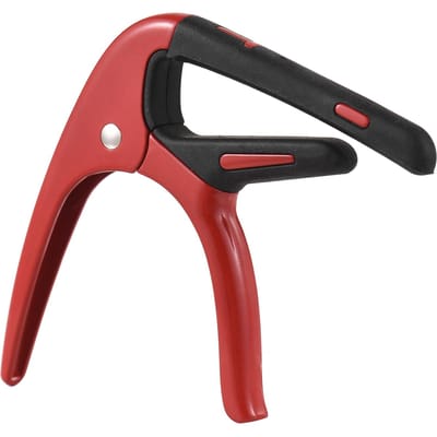 Capodastre de guitare professionnel Portable en alliage de Zinc, changeur de tonalité avec médiator de guitare pour acoustique