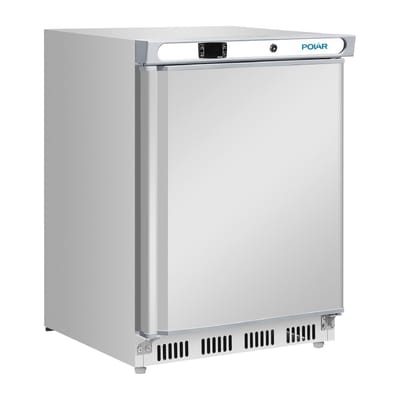 Polar C-serie lage Koelkast Roestvrij Staal 150L