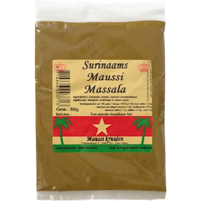masala-kerrie voor roti kip