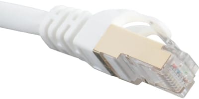 Stevige FTP-netwerkkabel categorie 7 iggual IGG318652 Wit 2 m