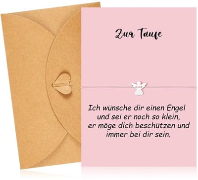 Store_7 - Doopgeschenken Set - Beschermengel Armband - Warmte Vreugde