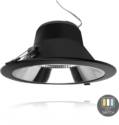 downlighter 20W 2200lm Ø232mm zaagmaat Ø1950mm IP20 - zwart (D2205-CM-TW-2)