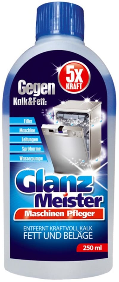 Glanz Meister - Vloeibaar for Vaatwassers - Elimineert Vet en Kalk - 250ml