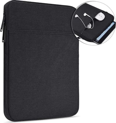 DrPhone S02 - Tablet Sleeve Hoes - Schokbestendig - Beschermhoes - Geschikt voor  9. 7 tot 10 Inch Tablets - Zwart