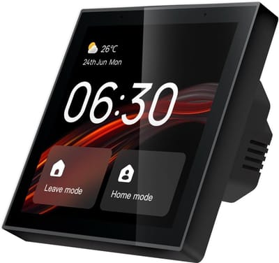 Smart Bedieningspaneel - Touchscreen Hub - Huis Automatisering - Geïntegreerde Alexa - 86 x 86 mm