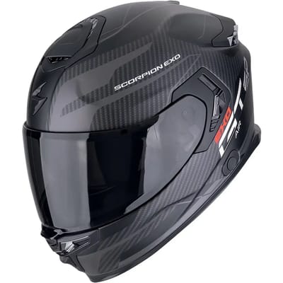 Scorpion EXO-GT SP Air Flex Matt Black Silver - Integraalhelm - Maat XL - Motorhelm - ECE 22-06 gekeurd