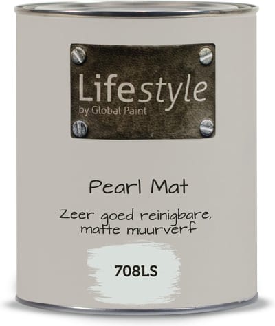Lifestyle Essentials | Pearl Mat | 708LS | 1 liter | Extra reinigbare muurverf