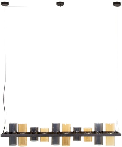 AnLi Style Hanglamp 10L cylinder mixed glass (G9)