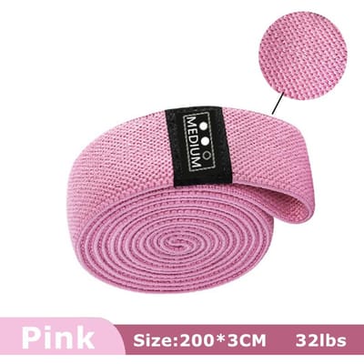 105lb Lange Weerstands Loopband Set Unisex Fitness Yoga Elastische Banden Heup Cirkel Dij Squat Band Trainingsapparatuur voor Thuis