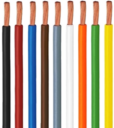 Installatiedraad Set - Montagedraad - Soepel - 0.20mm² - 9 kleuren - 9x10m