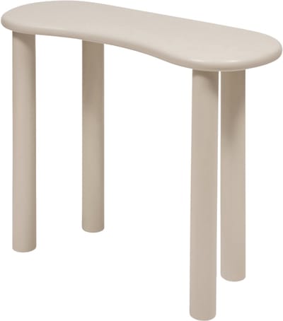 MISOU Sidetable - Kaptafel - 100x40x80cm - Wandtafel - Makeuptafel - Consoletafel - Haltafel - Pine - Hout - Beige - ASTRA