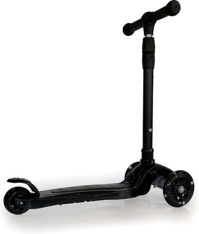 SWASS Kids Scooter Step 2 - LED Wielen - Zwart