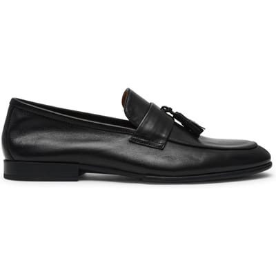 Steve Madden Swifton Casual Shoes Black Leather Taglia: 41 | Mocassini Outlet | Uomo | Nero