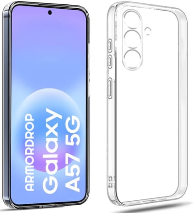Armordrop Transparant Hoesje Geschikt Voor Samsung A57 Hoesje - Stevige Beschermhoesje