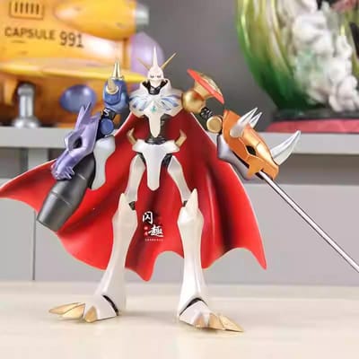 Anime Actiefiguur Digimon Adventure Dukemon Omegamon Gearticuleerd Actiefiguur Pvc Beeld Verzamelaar Model Speelgoed Cadeau Item red