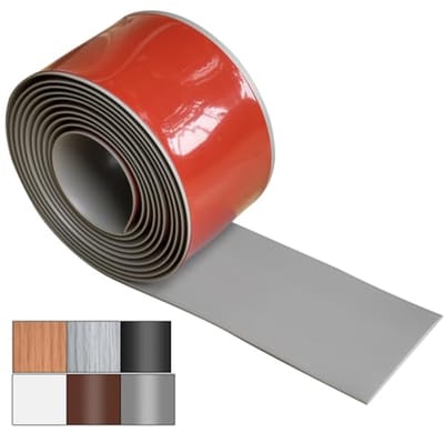 Vloer Overgang Strip - Zelfklevende Vinyl Rand Trim voor Laminaat en Tegels