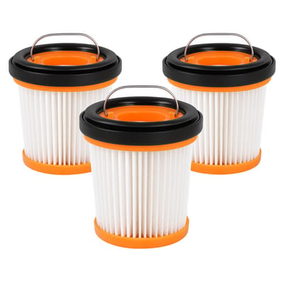 3x Filter geschikt voor Shark WV200, WV200EU, WV201, WV205, WV220 Kruimelzuiger