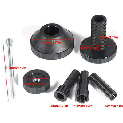 Universele autokoppeling uitlijning centreergereedschap auto koppeling gat corrector auto koppeling correctie vergrendeling verwijderaar reparatie gereedschap black
