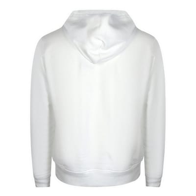Diesel Heren Faded Logo Hoodie (Wit)