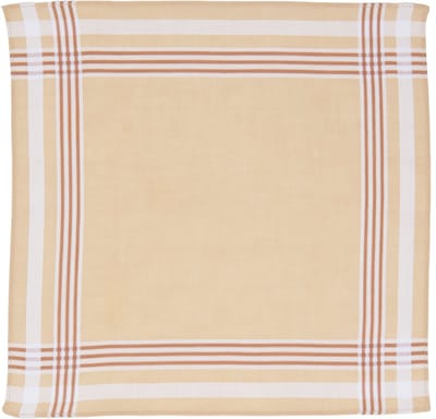 Tiseco Dameszakdoeken Alta 3 - Elegante Elegantie in 100% Katoen - Set van 6 Stuks - Indiantan Kleur