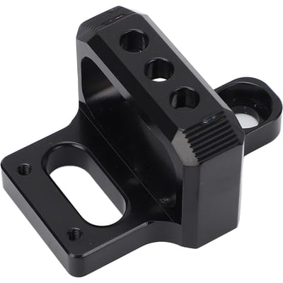 Boost Controller Solenoïde Klep Montagebeugel Aluminiumlegering 3-Poorts voor MAC Boost Controller Solenoïde Klep zwart