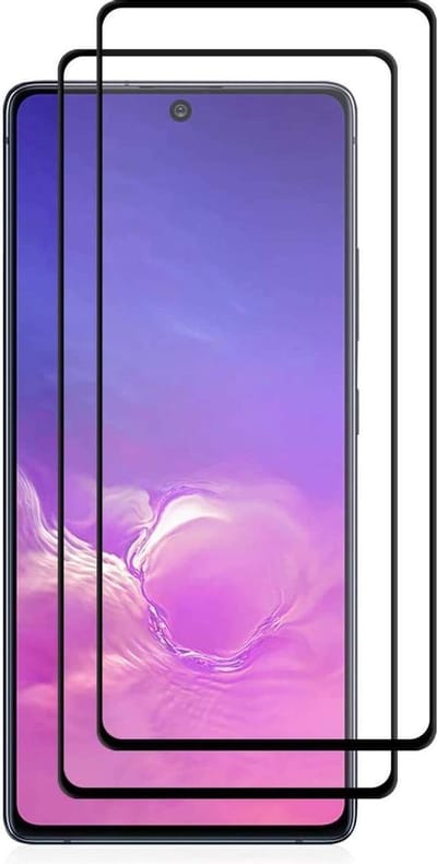 Volledige dekking Screenprotector Glas - Tempered Glass Screen Protector Geschikt voor: Samsung Galaxy Note 10 Lite 2020 - 2x