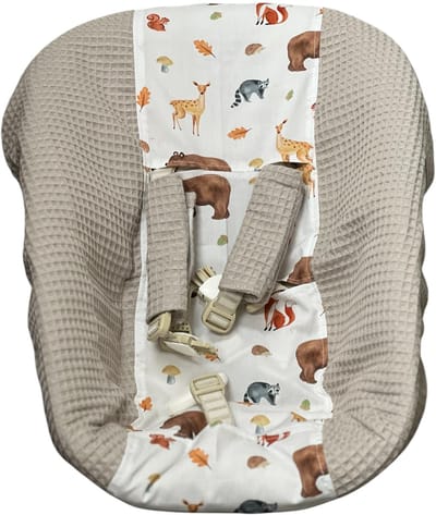 Stokke newborn hoes ecru zand taupe kleur animal forest