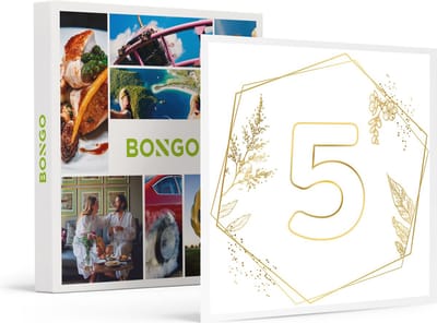 Bongo Bon -Gefeliciteerd Met Jullie 5-jarig Huwelijk!- Cadeaukaart