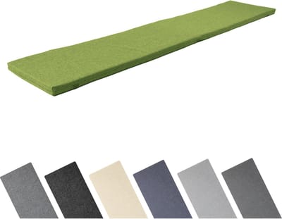 Garronda Bankkussen 180x40 cm – 4 cm dik – Waterafstotend & UV-bestendig – Groen GD-AM-Dino