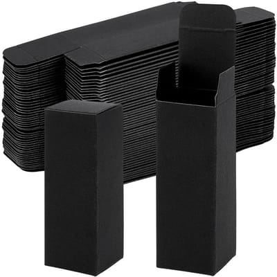 Dailygoods- Geschenkdoos 100 stuks - Kartonnen Doos - Verpakking voor Flesjes - Cadeauverpakking - Creatieve Decoratie - Compact 3,2 x 3,2 x 9,2 cm - Verpakkingsdoos