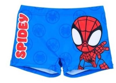 Spidey en zijn geweldige vriendjes - zwembroek / zwemboxer - Spidey zwemshort - blauw - maat 92