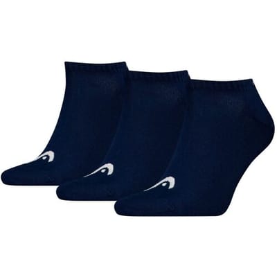 HEAD Sneakersokken Training - 3 paar sneaker sokken - Navy - Maat 35/38