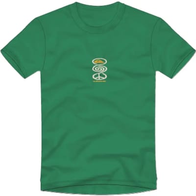 Quiksilver Harmony Spiral T-shirt Met Korte Mouwen Groen S Man