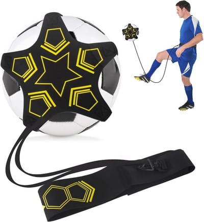 Voetbal trainingsriem voor kicktraining - handsfree trainingshulp voor kinderen en volwassenen