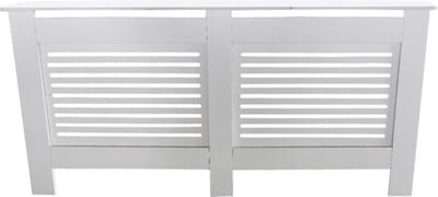 Radiatorombouw - verwarmingsombouw - radiatoromkasting - 152 cm x 82 cm - wit
