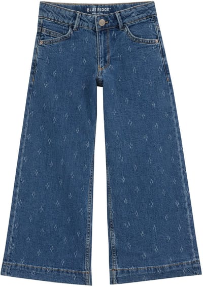 WE Fashion Meisjes wide leg jeans