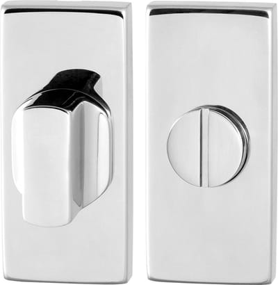 Toiletgarnituur - RVS gepolijst - RVS - GPF - GPF0910.41 70x32mm stift 8mm RVS gepolijst grote knop