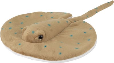 Pluche stekelrog knuffel van 44 cm - Dieren speelgoed knuffels cadeau - Roggen vissen Knuffeldieren