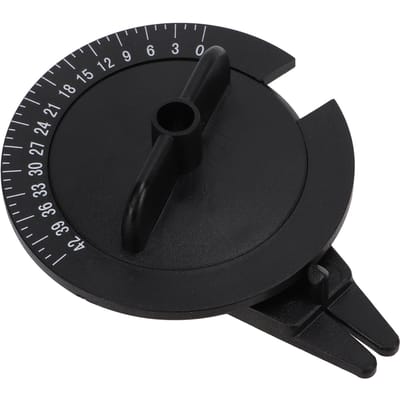 Badminton Racket Spanning Kalibrator Plastic Badminton Racket Snaar Meter Snaar Machine Gereedschap Zwart black